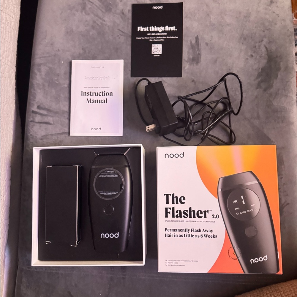 Nood The Flasher 2.0 Hair Removal Device - Black